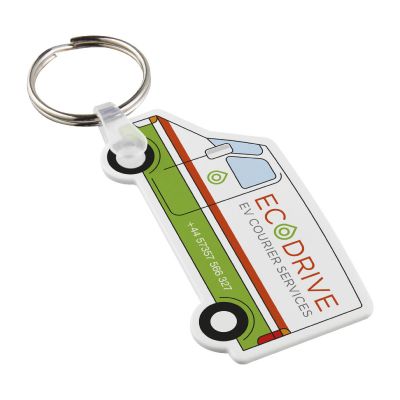 TAIT -Porte-clés recyclé en forme de minibus