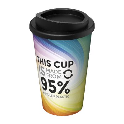 BRITE-AMERICANO® -Gobelet avec isolation  Recycled de 350 ml
