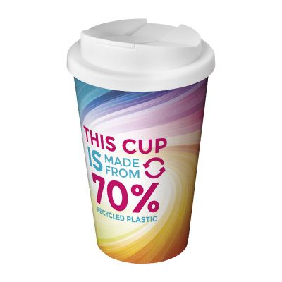 BRITE-AMERICANO® -Gobelet avec isolation  Eco de 350 ml et anti-déversement