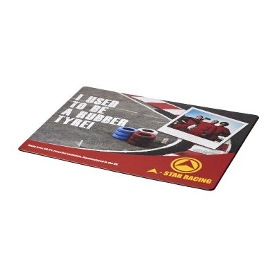 ECOTYRE MOUSEPAD -Tapis de souris Brite-Mat® avec matériau pneu