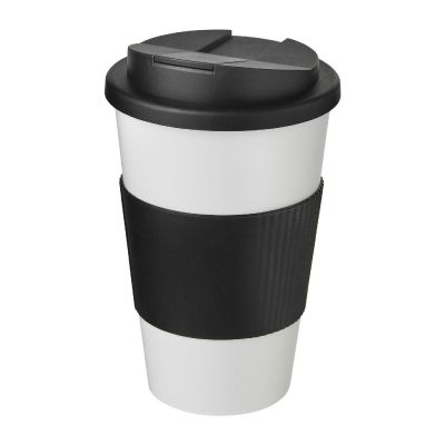 AMERICANO GRIPSEAL 350 -Gobelet isolant Americano® 350ml avec bandeau antidérapant et couvercle anti-fuite