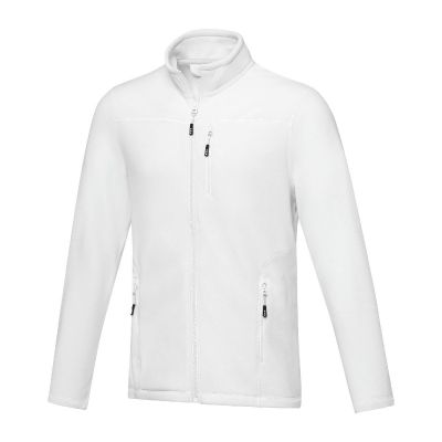 AMBER -Veste pour homme en polaire recyclée GRS entièrement zippée