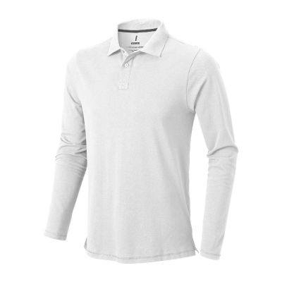OAKVILLE -Polo manches longues homme de 180 g/m² Calgary