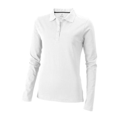 OAKVILLE -Polo manches longues femme de 180 g/m² Calgary