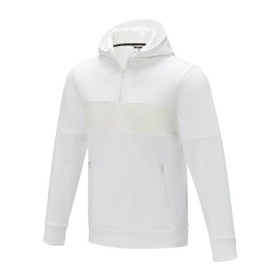 SAYAN -Sweat à capuche anorak à demi zip pour homme
