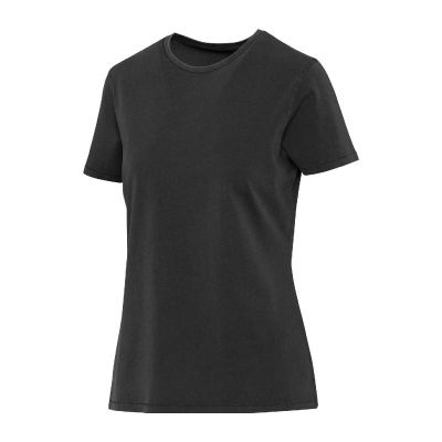 NANAIMO -T-shirt femme délavé à manches courtes de 160 g/m2