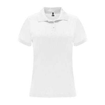 MONZHA -Polo de sport de 150 g/m² à manches courtes pour femme