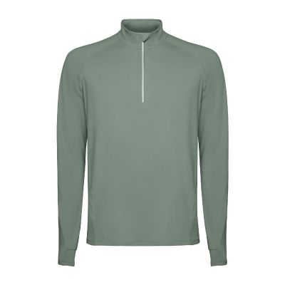 ESTAMBUL -Sweatshirt de 200 g/m² à manches longues et col demi-zip pour homme