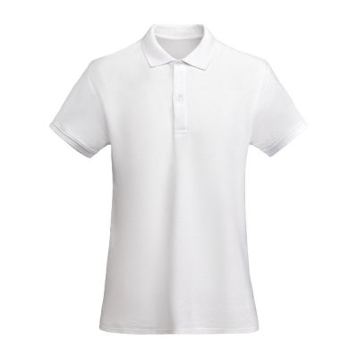 PRINCE -Polo de 210 g/m² en coton organique à manches courtes pour femme