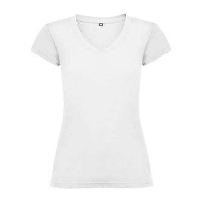 VICTORIA - T-shirt  à col en V et manches courtes pour femme