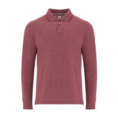 CARBONDALE - Polo chiné manches longues