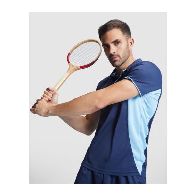 CARIBOU - Polo technique bicolore manches courtes