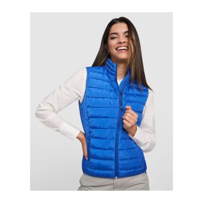 CHANDLER - Gilet rembourré coupe femme ajusté touché plume