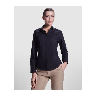 RALEIGH - Chemise à manches longues pour femme en tissu élastique