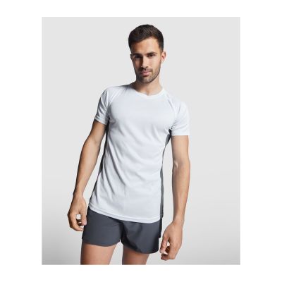 ANTIGUA - T-shirt technique combiné avec deux tissus en polyester