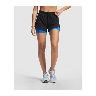 CAGLIARI - Short sportif pour femme avec maille interieur contrastée