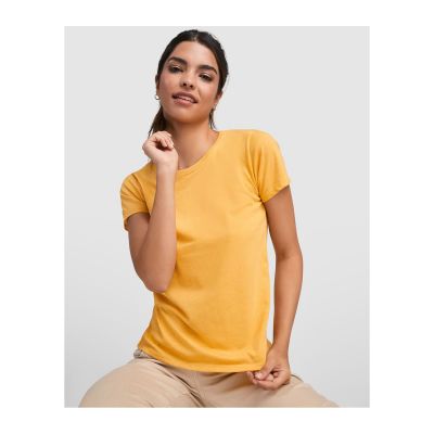 ARMAGH - T-shirt manches courtes pour femme en tissu chiné