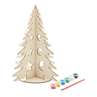 TREE AND PAINT - Sapin de noël en bois