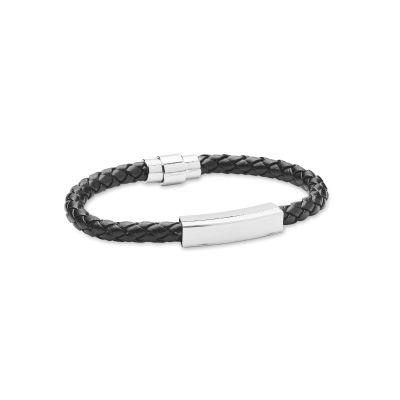 FAULETI - Bracelet tressé en simili cuir