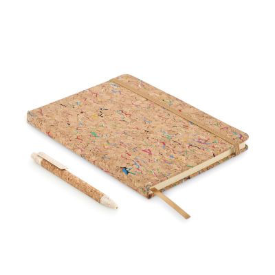 CORNOTA - Cahier a5 en liège de couleur
