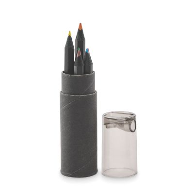 NEGRO - 6 crayons de couleur