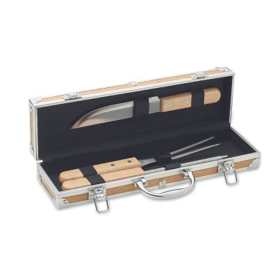 TOOLDERA - Ustensiles bbq en acier inox.