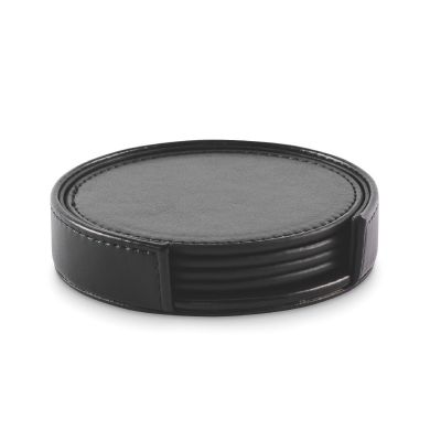 POSA SET - Lot de 4 sous-verres en pu