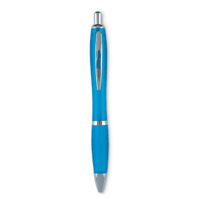 RIOCOLOUR - Stylo bille à l'encre bleue.