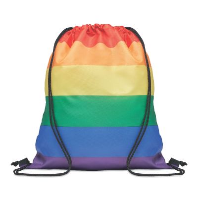 BOW - Sac à cordon arc-en-ciel rpet