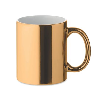 HOLLY - Tasse en céramique métalisée