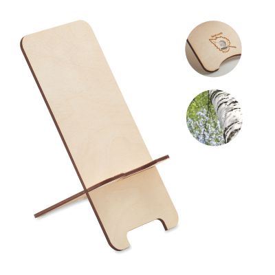 GROUW STAND - Support de téléphone en pin