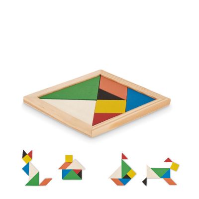 TANGRAM - Puzzle en bois