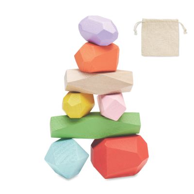 DOLMEN - 8 pieces en bois empilables