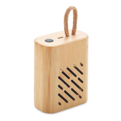 REY - Haut-parleur sans fil bambou 3w