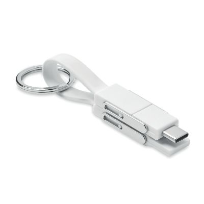 KEY C - Porte-clés avec câble 4 en 1