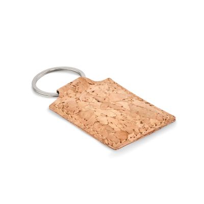 CONCON - Porte-clés rectangulaire liège