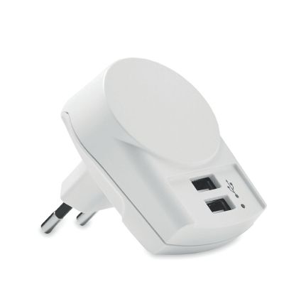 EURO USB CHARGER 2XA - Chargeur euro usb skross (2xa)