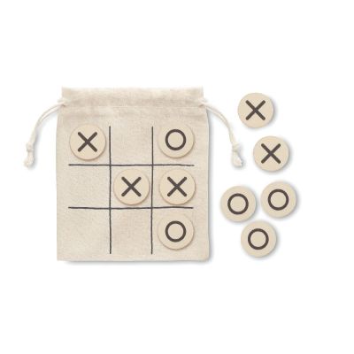 TOPOS - Jeu de morpion en bois