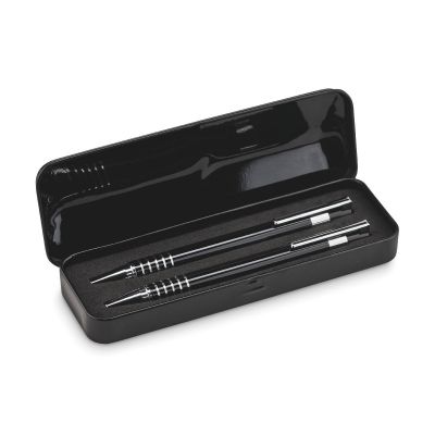 ALUCOLOR - Set stylo bille étui métal