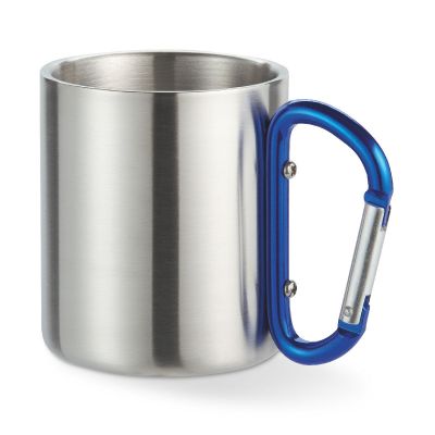 TRUMBO - Mug acier et anse mousqueton.