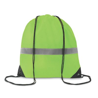 STRIPE - Sac à cordons avec bandes réfl