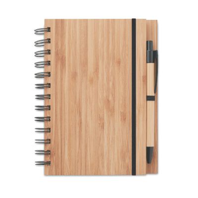 BAMBLOC - Carnet et stylo en bambou