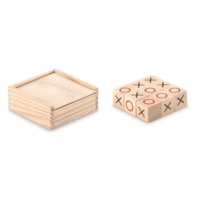 TIC TAC TOE - Jeu de morpion en bois