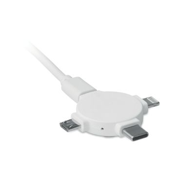 LIGO CABLE - Câble avec adaptateur 3 en 1