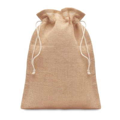 JUTE MEDIUM - Sac cadeau moyen en jute