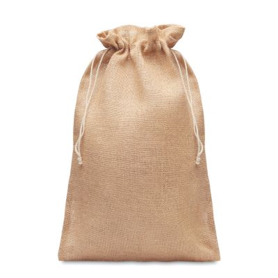JUTE LARGE - Grand sac cadeau en jute 30x47 cm