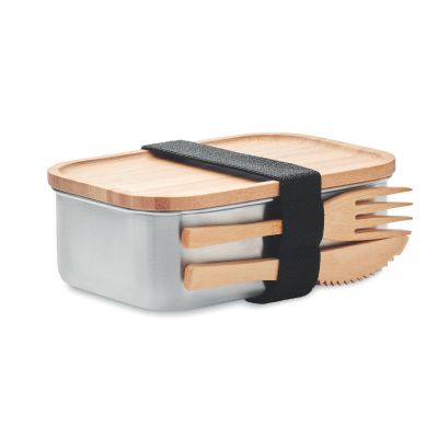 SAVANNA - Lunch box en acier inox. 600ml