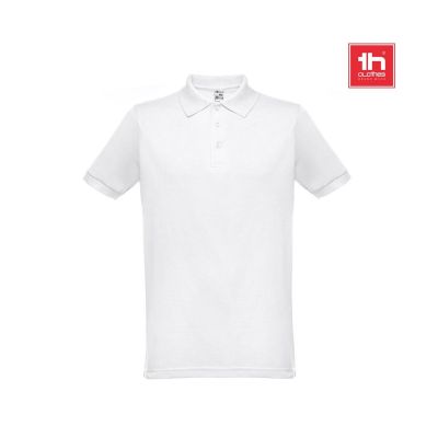 THC BERLIN WH - Polo à manches courtes pour homme. Couleur blanche