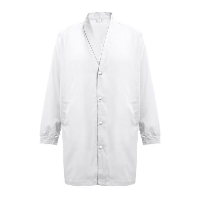 THC MINSK WH - Blouse de travail en coton et polyester. Couleur blanche
