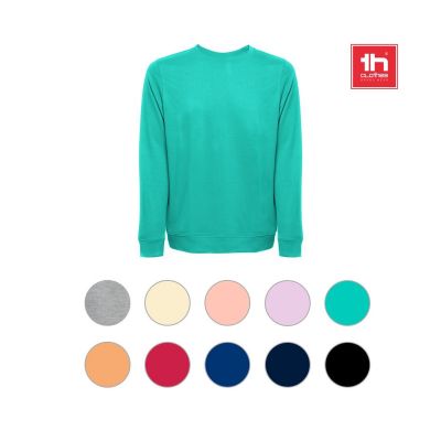 THC COLOMBO - Sweatshirt (unisexe) en éponge italienne sans patte de boutonnage